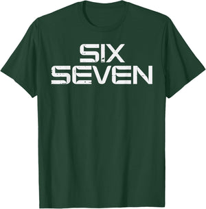 67 Meme Funny 6 7 Boys Girls Youth Teen Men Women Kids T-Shirt - T-Shirt | Forest