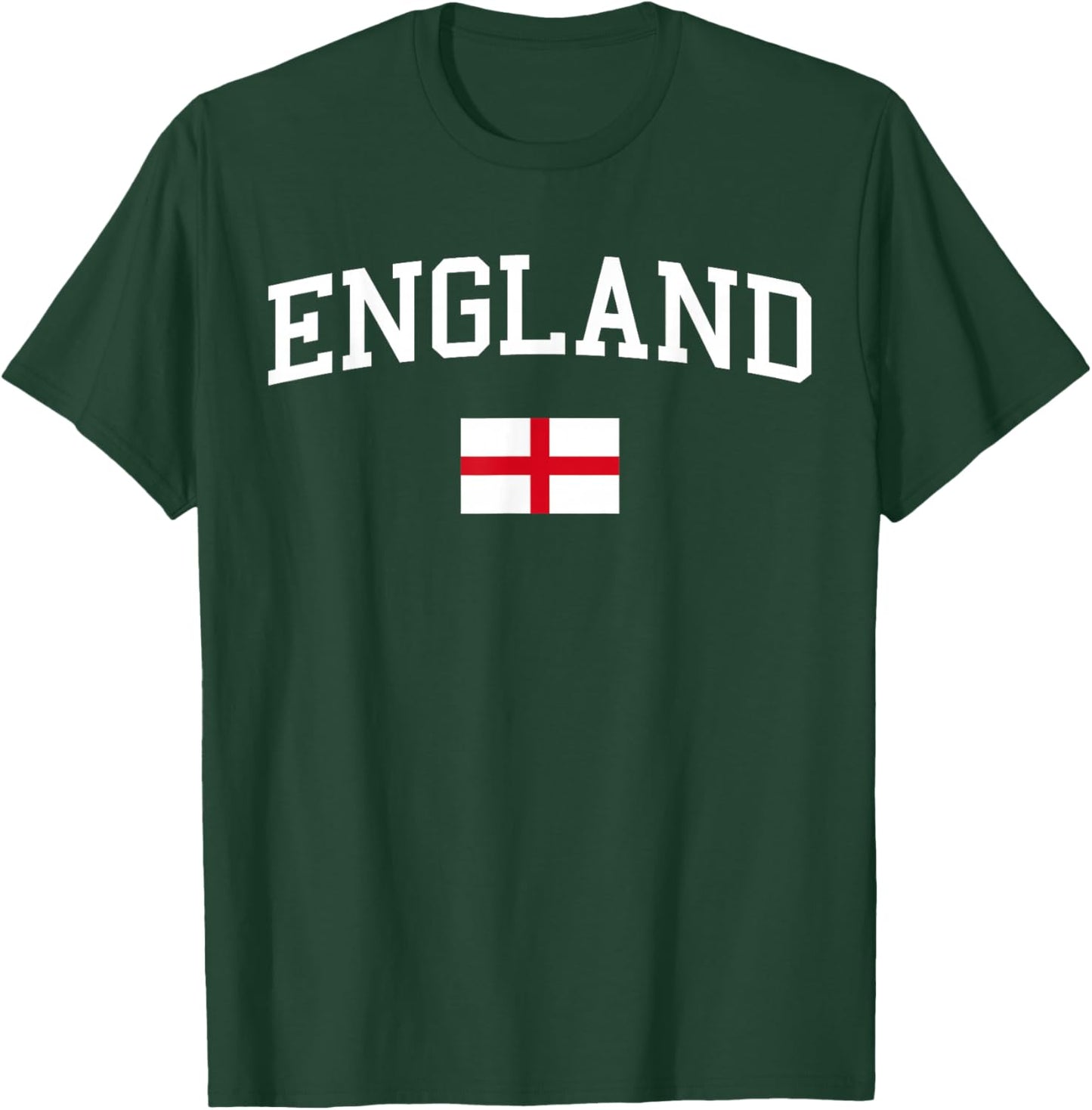 English Flag Men Women Kids England T-Shirt - T-Shirt | Forest