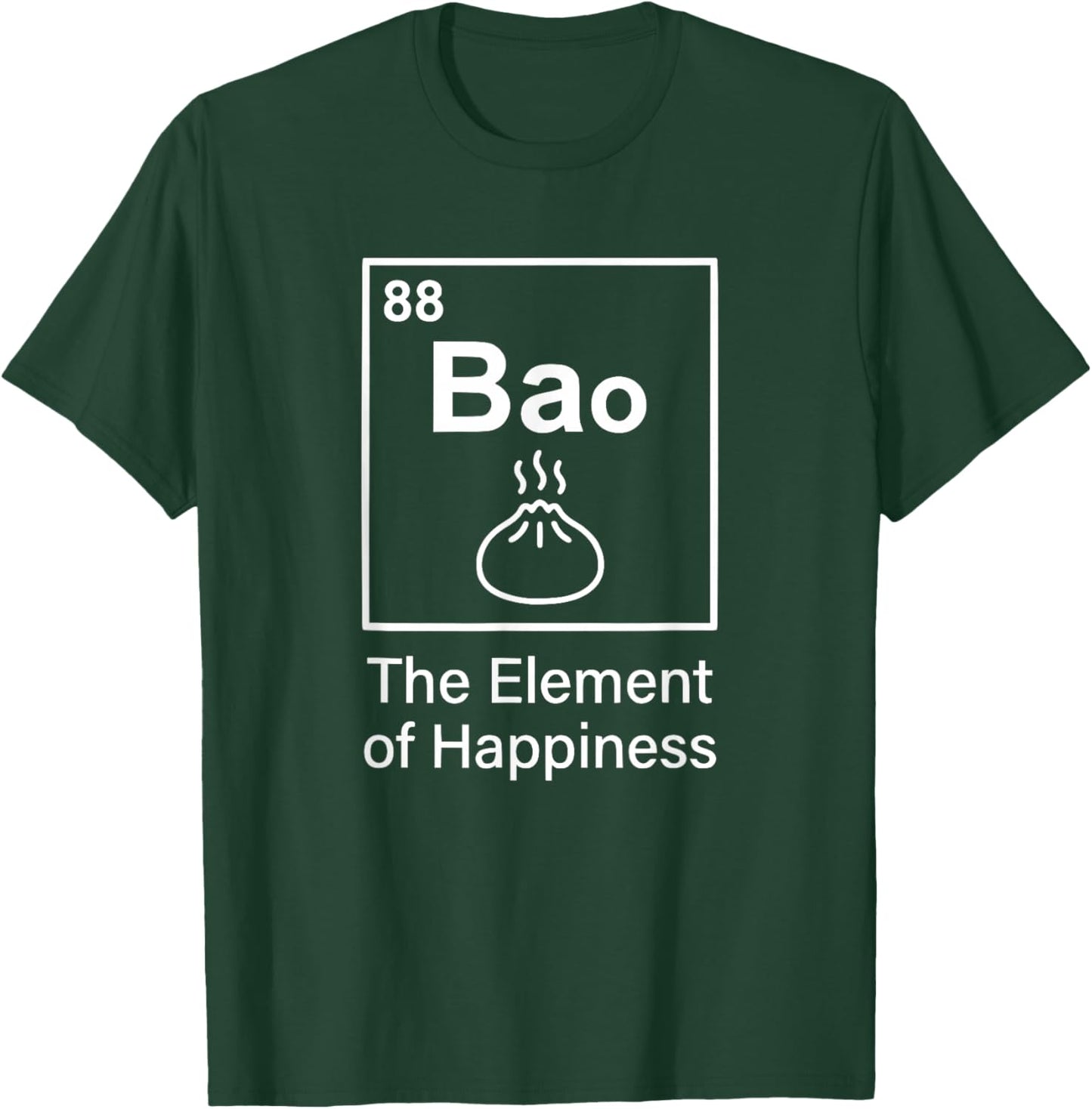 Bao The Element of Happiness Food Science Periodic Table T-Shirt - T-Shirt | Forest
