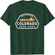 150 Years Colorado 1876-2026 Sesquicentennial Anniversary T-Shirt - T-Shirt | Forest