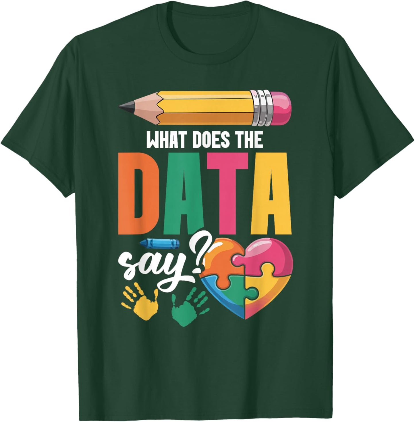 DIAG Teacher Sped The Data Educational Diagnostician T-Shirt - T-Shirt | Forest