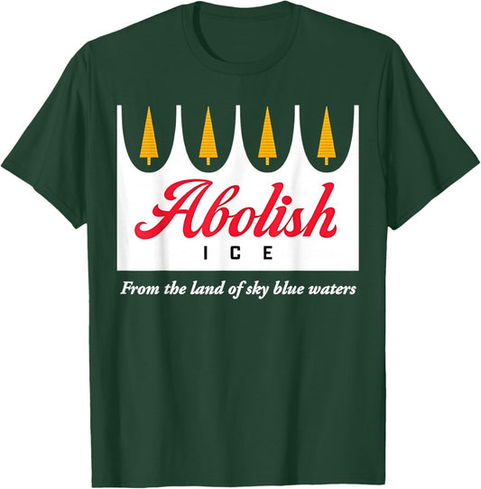 Abolish ICE from The Land of Sky Blue Waters Women T-Shirt - T-Shirt | Forest