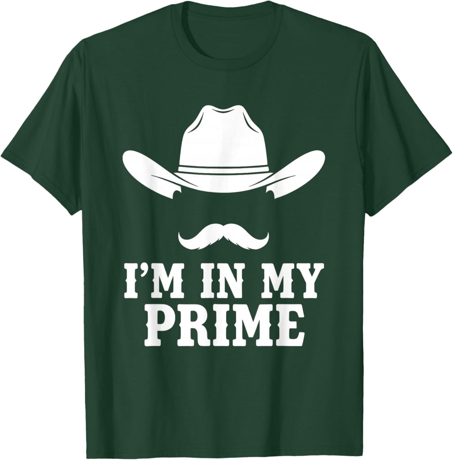 I'm in My Prime Western Doc Holliday Cowboy T-Shirt - T-Shirt | Forest
