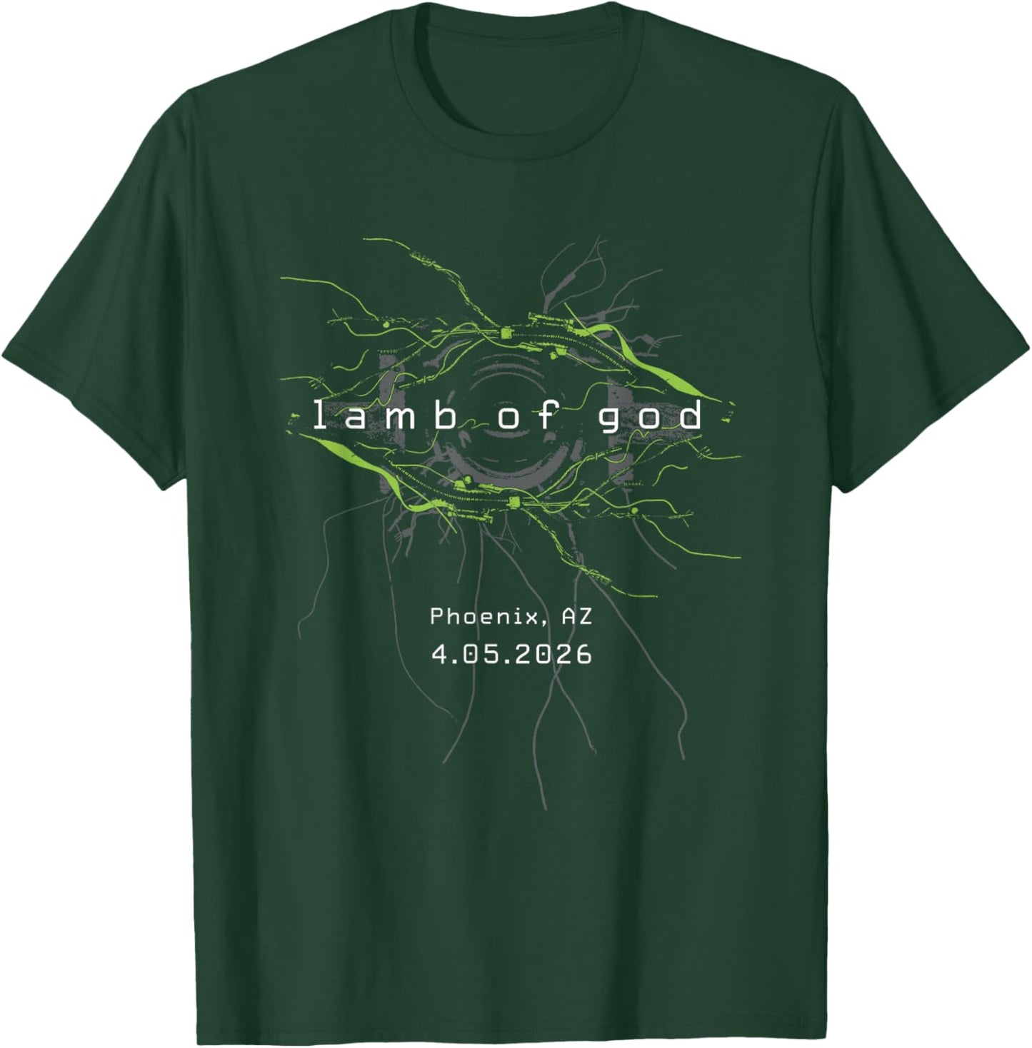 Lamb of God Into Oblivion Tour Phoenix T-Shirt - T-Shirt | Forest