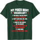 Funny Poker Player My Poker Night Vocabulary T-Shirt - T-Shirt | Forest