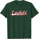 Linfield Oregon Vintage Varsity Distressed Throwback T-Shirt - T-Shirt | Forest