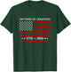 USA Flag 250 Years of Greatness 1776-2026 250th Birthday T-Shirt - T-Shirt | Forest