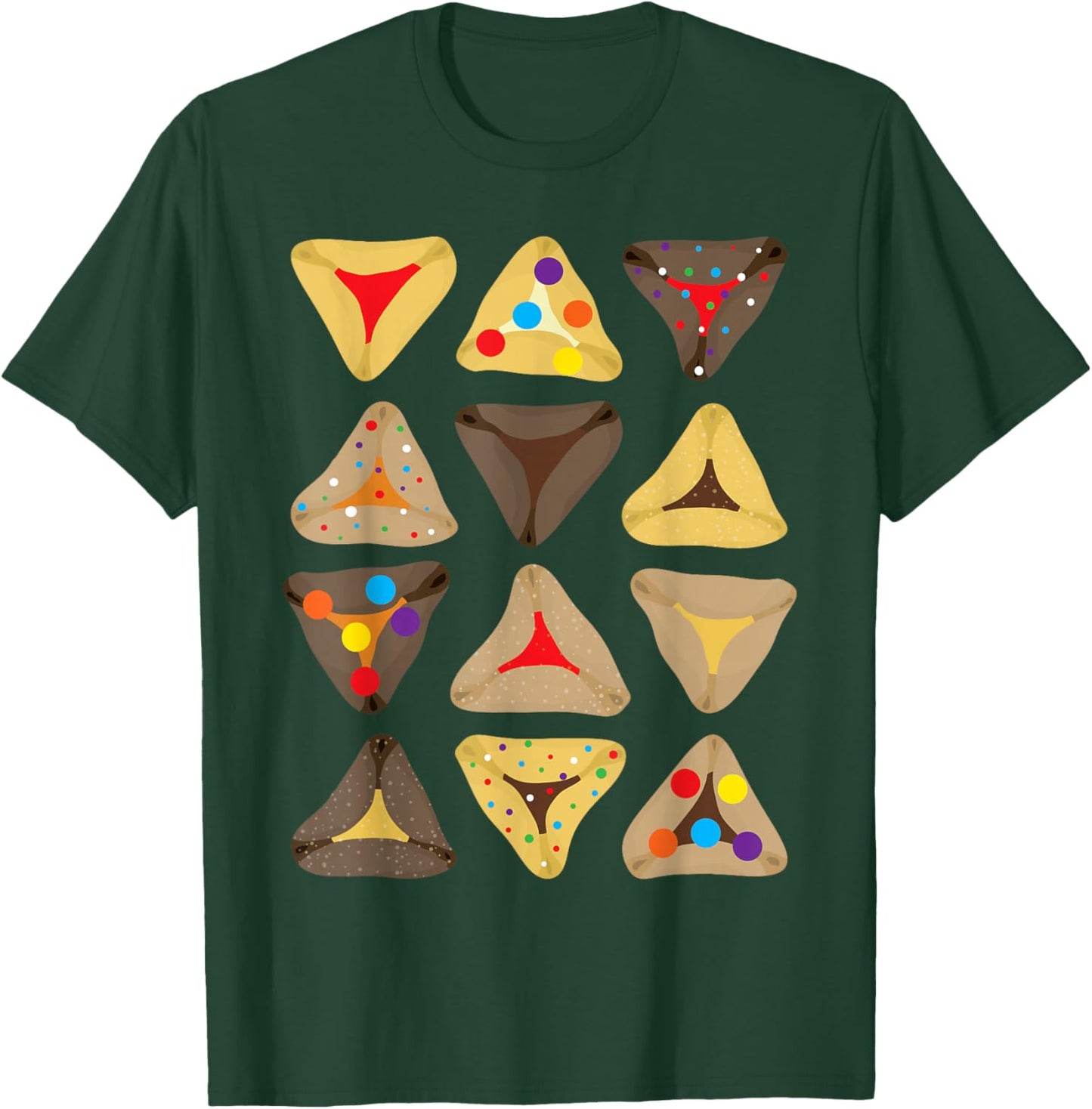 Hamantash Hamantaschen Lovers Happy Purim Jewish Holidays T-Shirt - T-Shirt | Forest
