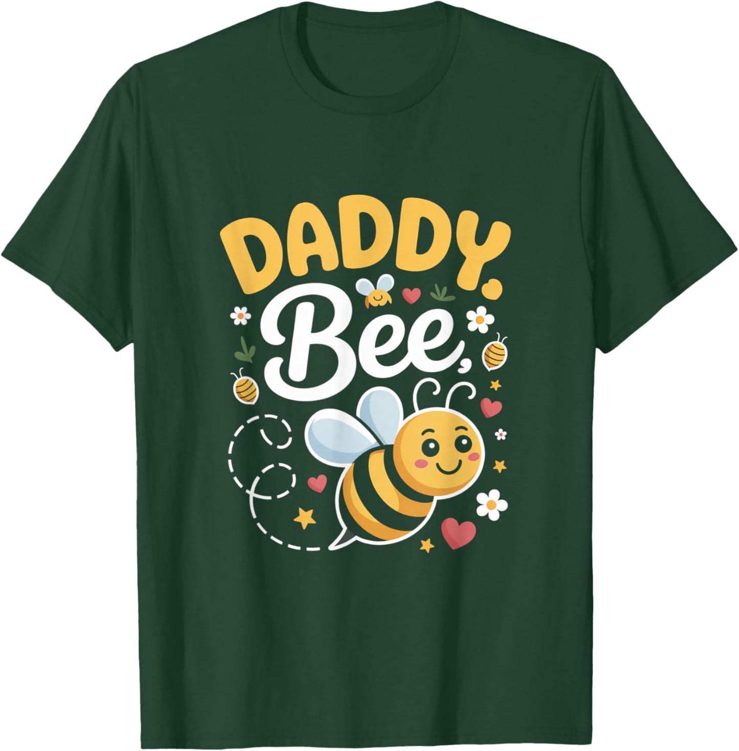 Daddy Bee Cute Fathers Day Bumblebee Daddy T-Shirt - T-Shirt | Forest