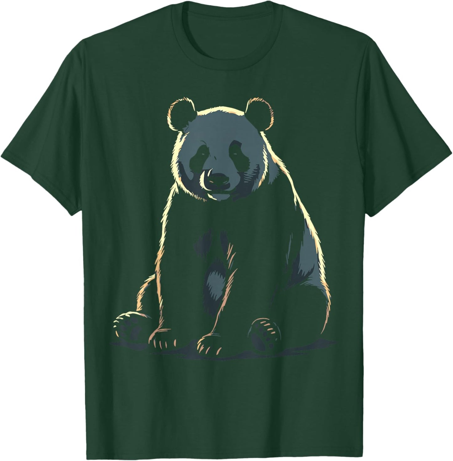 Cute Panda Bear T-Shirt - T-Shirt | Forest