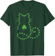 Cat St Patricks Day Shamrocks Retro Cute Kitten Lovers Pet T-Shirt - T-Shirt | Forest