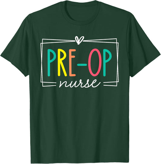 Pre OP Nurse Surgical Operating Room Nursing Staff Women T-Shirt - T-Shirt | Forest