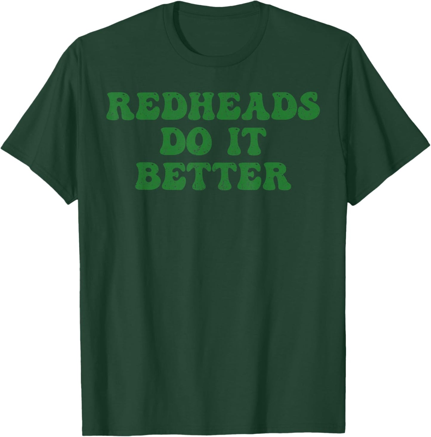 Redheads Do It Better St Patrick's Day Dibs on The Redheads T-Shirt - T-Shirt | Forest