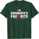 I'm Grandpa's Favorite Kids Funny Grandparent He Told T-Shirt - T-Shirt | Forest