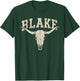 Vintage Blake Name Pride Gift Women Kid Boy Girl T-Shirt - T-Shirt | Forest