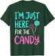 Im Just Here for The Candy Halloween Costume T-Shirt - T-Shirt | Forest