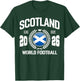Scotland Football Supporter 2026 Badge Design T-Shirt - T-Shirt | Forest