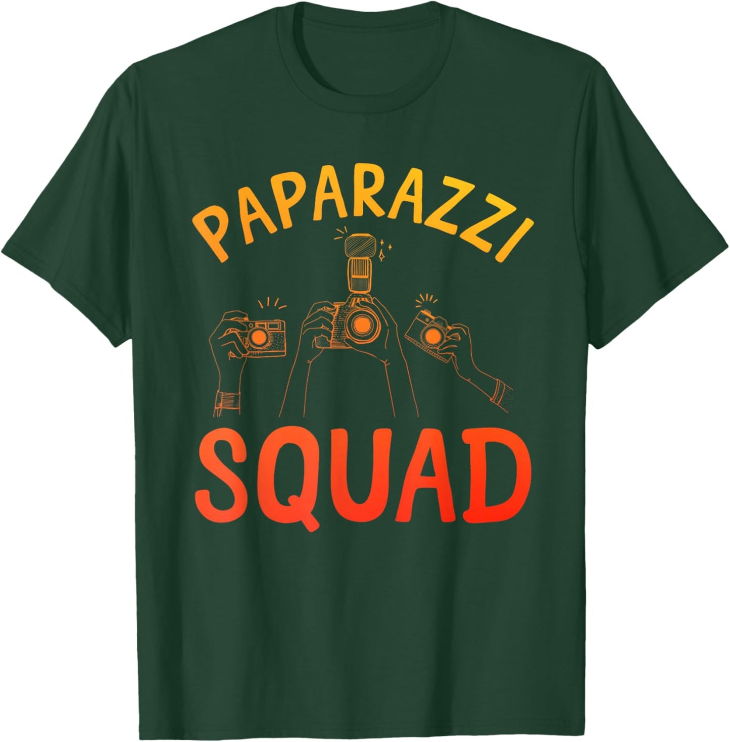 Paparazzi Design Women Press Photographer Paparazzi T-Shirt - T-Shirt | Forest