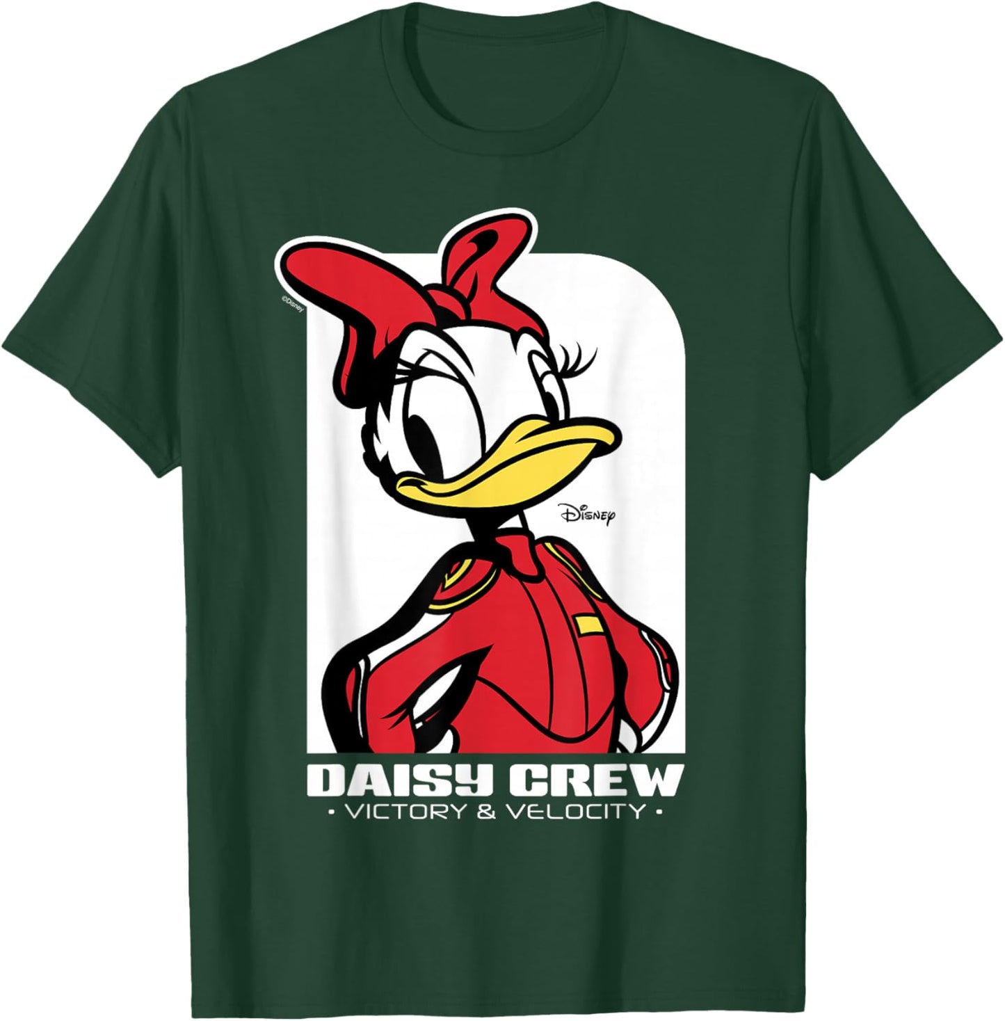 Disney Mickey and Friends Daisy Victory Racing Style T-Shirt - T-Shirt | Forest
