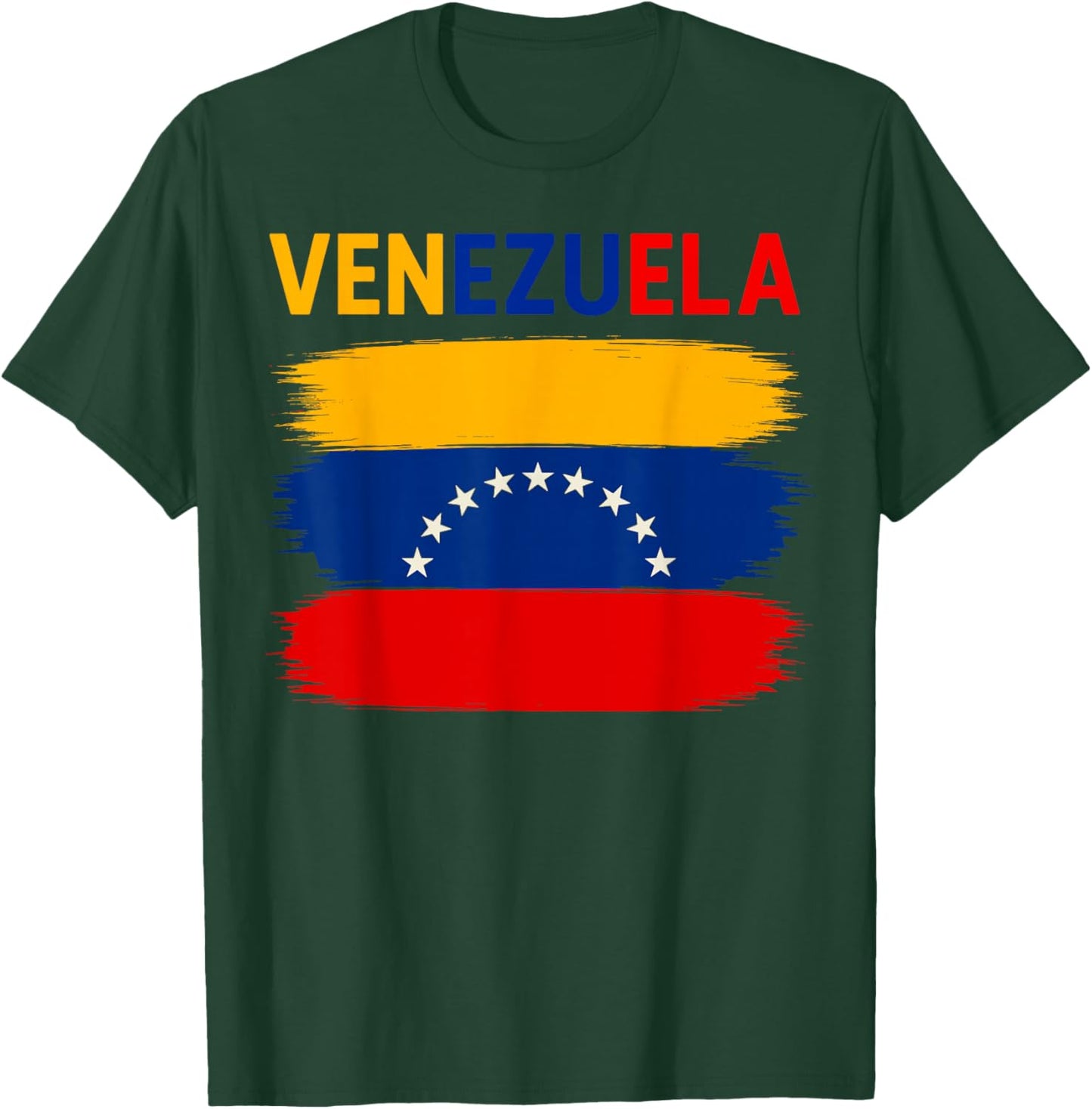 Venezuela Flag Vacation Venezuelan T-Shirt - T-Shirt | Forest