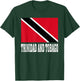 Trinidad and Tobago Flag Patriotic National Roots Souvenir T-Shirt - T-Shirt | Forest