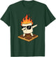 Dabbing Marshmallow On S'More Camping Kids Outdoor Funny T-Shirt - T-Shirt | Forest