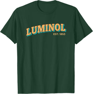 Science Mom LUMINOL EST. 1853 Vintage Chemistry Mom T-Shirt - T-Shirt | Forest