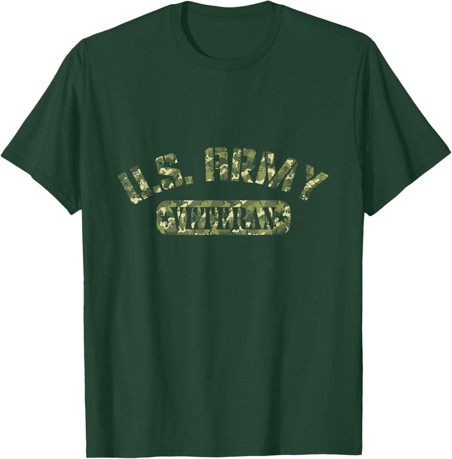 US Veteran Dad Veterans Day Birthday Thank You T-Shirt - T-Shirt | Forest
