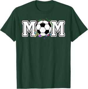Soccer Mom 1st Birthday T-Shirt - T-Shirt | Forest