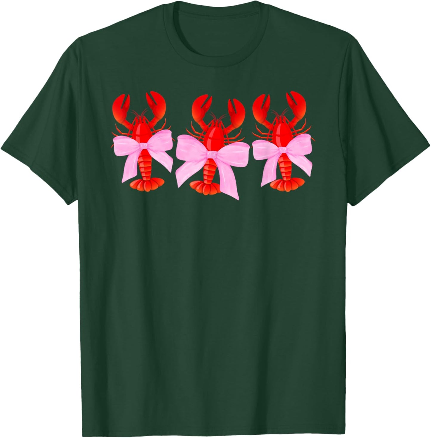 Crawfish Coquette Crawfish Lover Crawfish Boil T-Shirt - T-Shirt | Forest