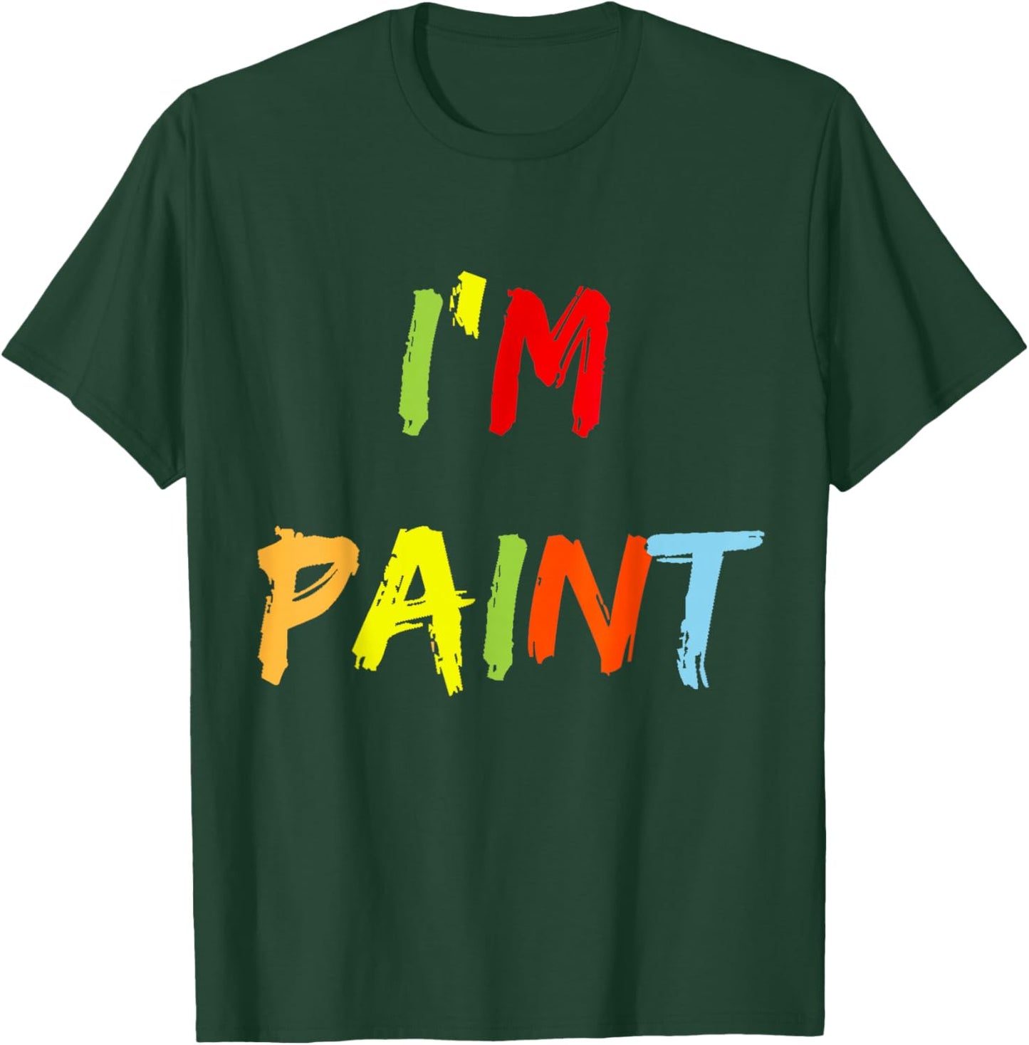 I Heart Love to Finger Paint I'm Paint Cute Couple Valentine T-Shirt - T-Shirt | Forest