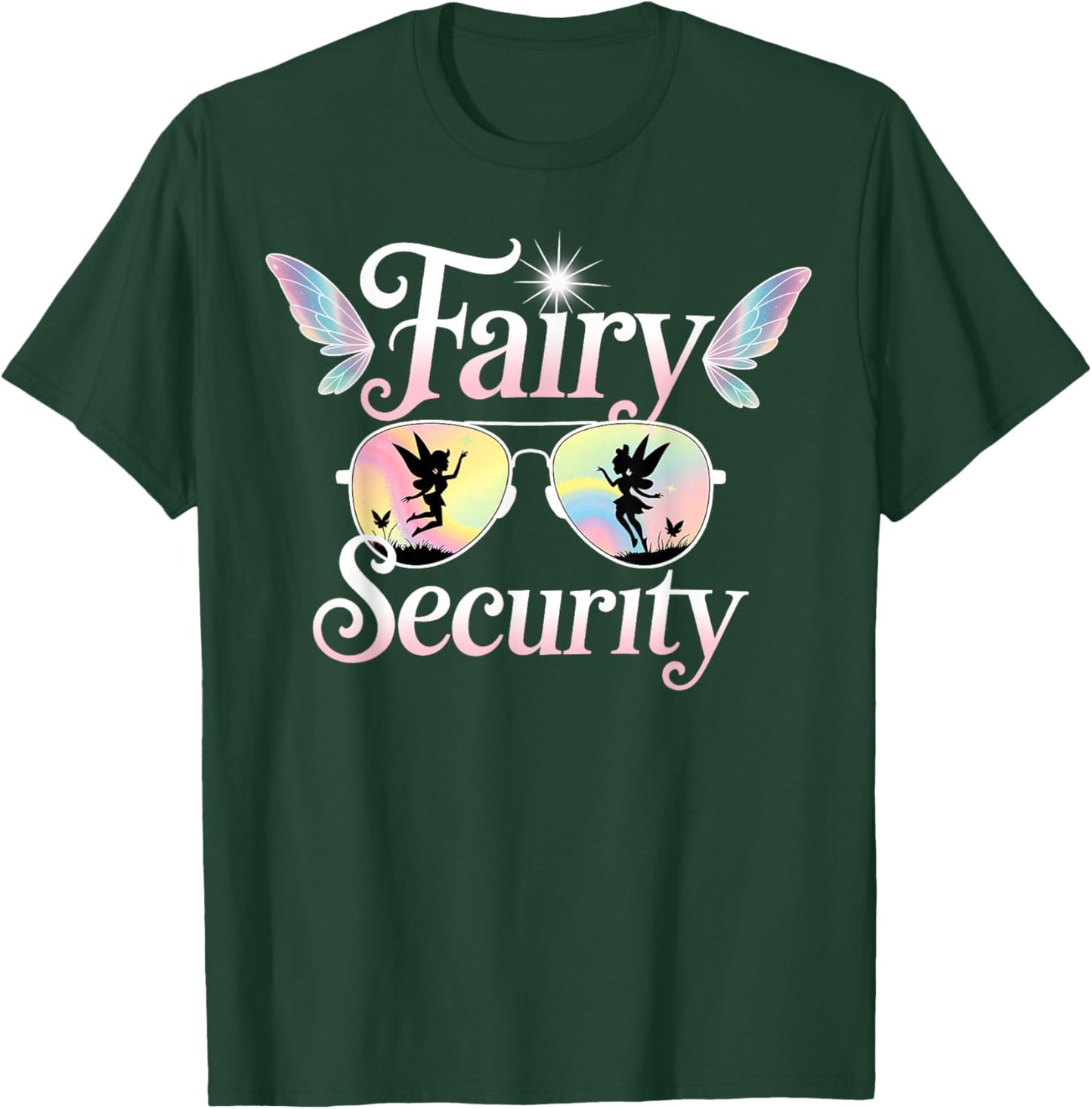 Fairy Security Funny Costume Fairy Security Men Women Kids T-Shirt - T-Shirt | Forest