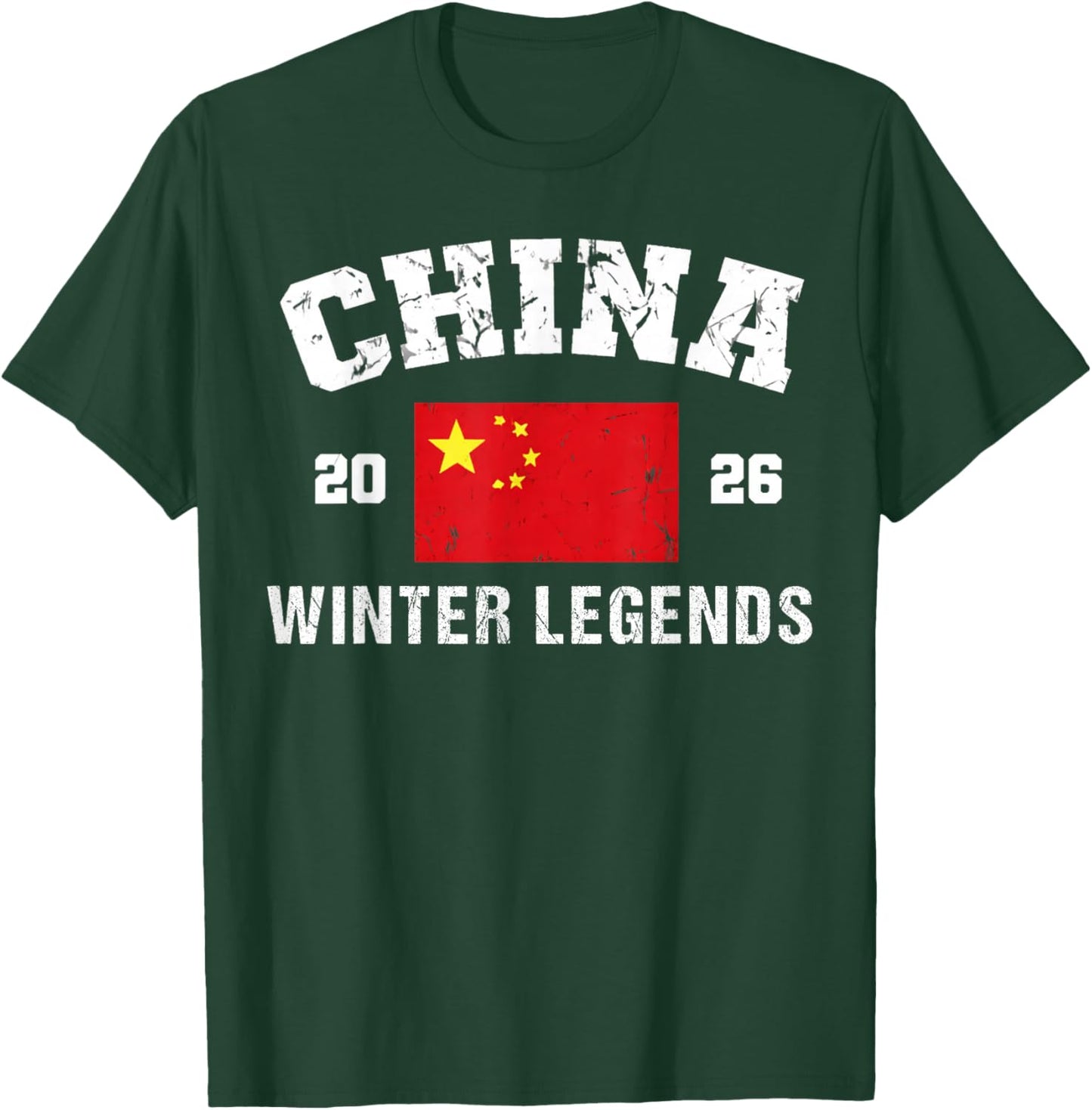 China Winter Legends 2026 Alpine T-Shirt - T-Shirt | Forest