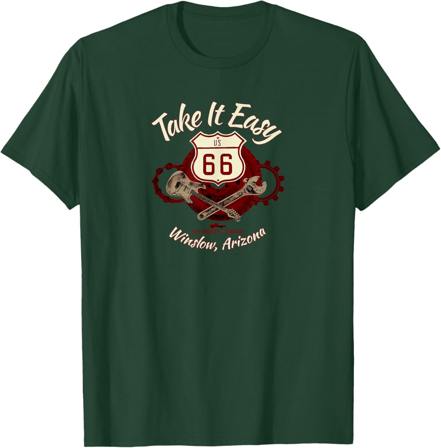 Jackson Browne - Take It Easy T-Shirt - T-Shirt | Forest