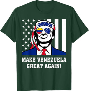 Trump Make Venezuela Great Again T-Shirt - T-Shirt | Forest