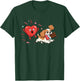 Funny Cavalier King Charles Spaniel Heart Valentine Dog T-Shirt - T-Shirt | Forest