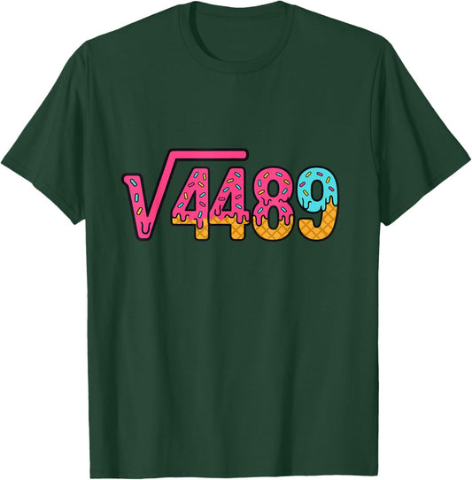67 Meme 4489 Six Seven Math Drip T-Shirt - T-Shirt | Forest