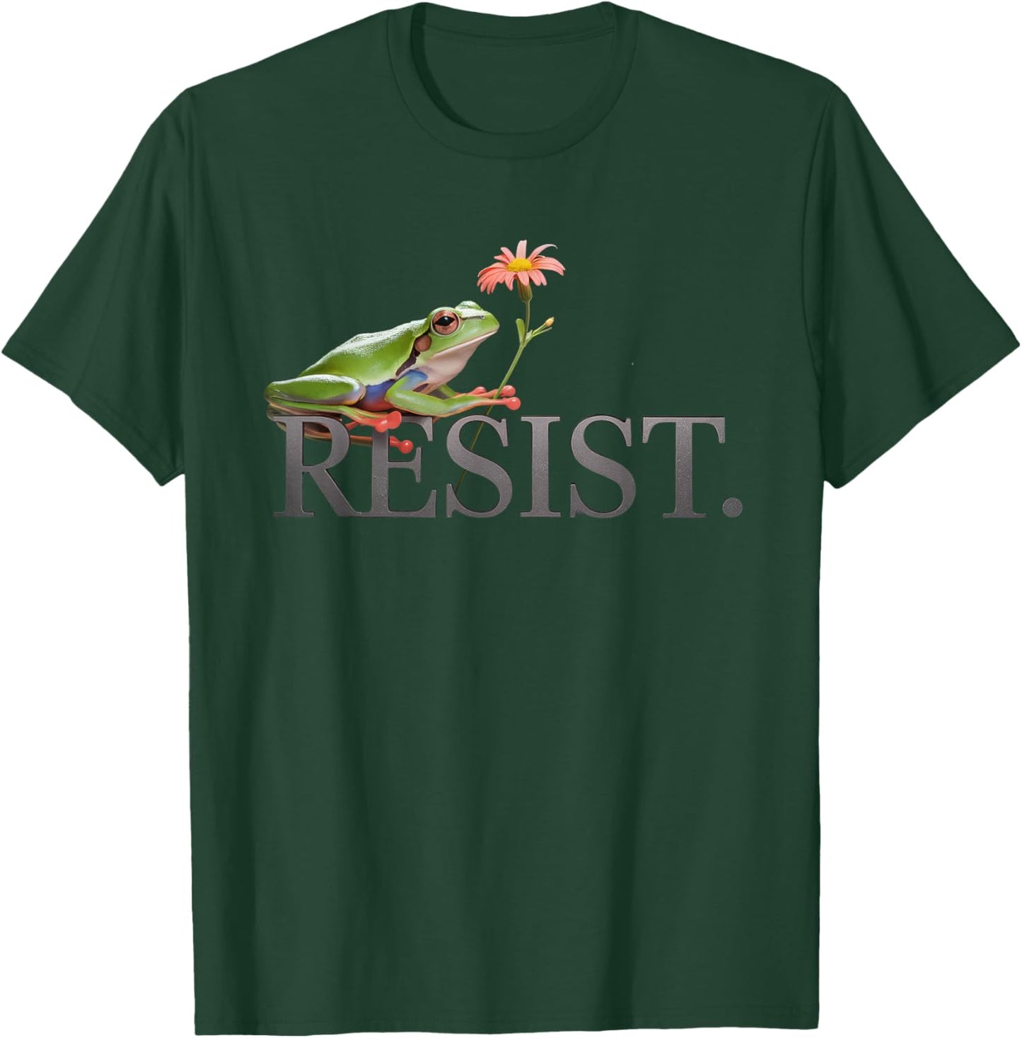 Portland Frog Resist Protest Portland Frog Activist T-Shirt - T-Shirt | Forest