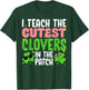 I Teach The Cutest Clovers in Patch Teacher St Patricks Day T-Shirt - T-Shirt | Forest