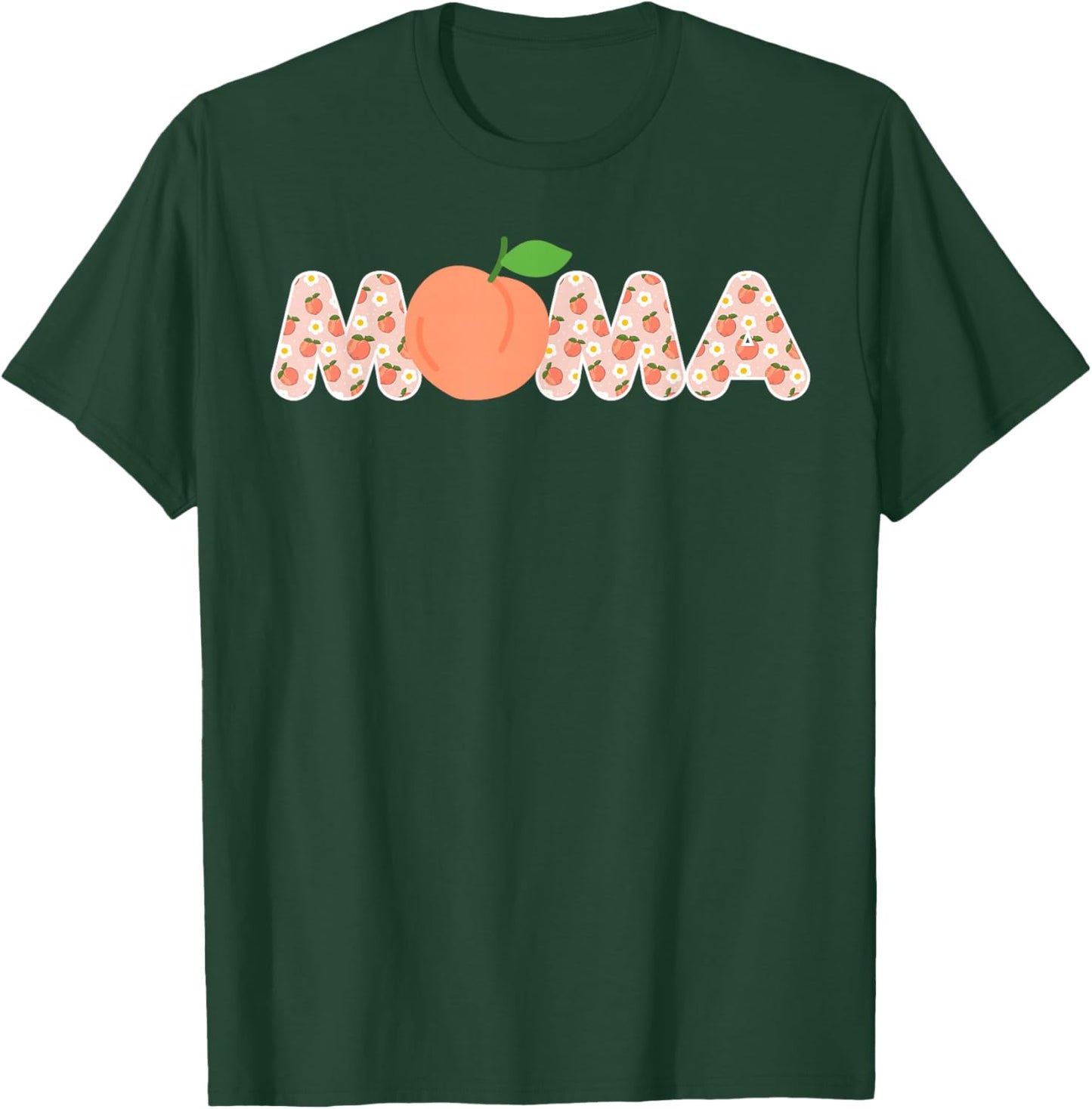 Mama of A Sweet Peach First Birthday Family Peach Party T-Shirt - T-Shirt | Forest