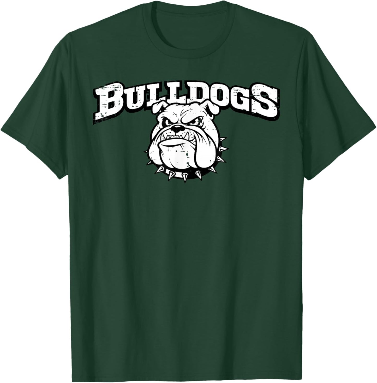 Bulldog Women Kids Boys Girls Youth Teen Men T-Shirt - T-Shirt | Forest