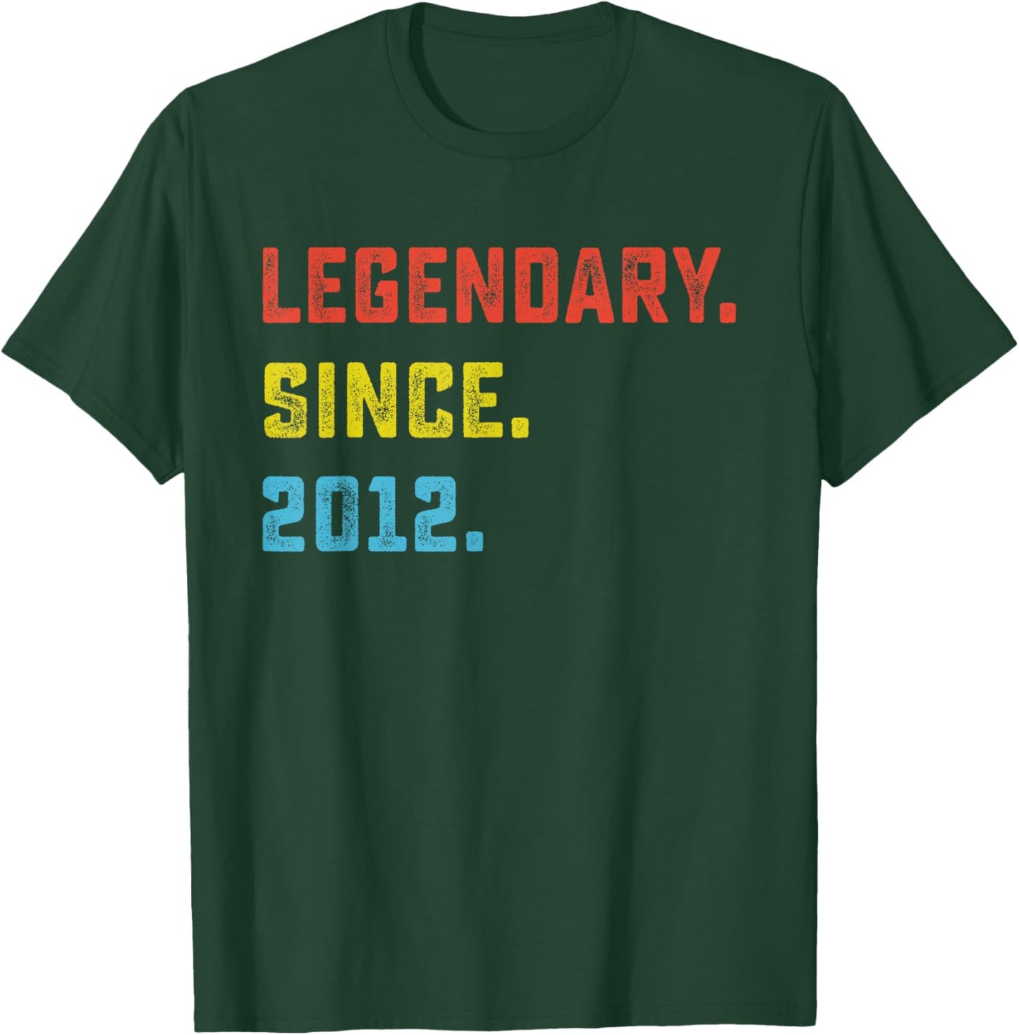 14th Birthday Gift Legendary Since 2012 14 Years Old T-Shirt - T-Shirt | Forest