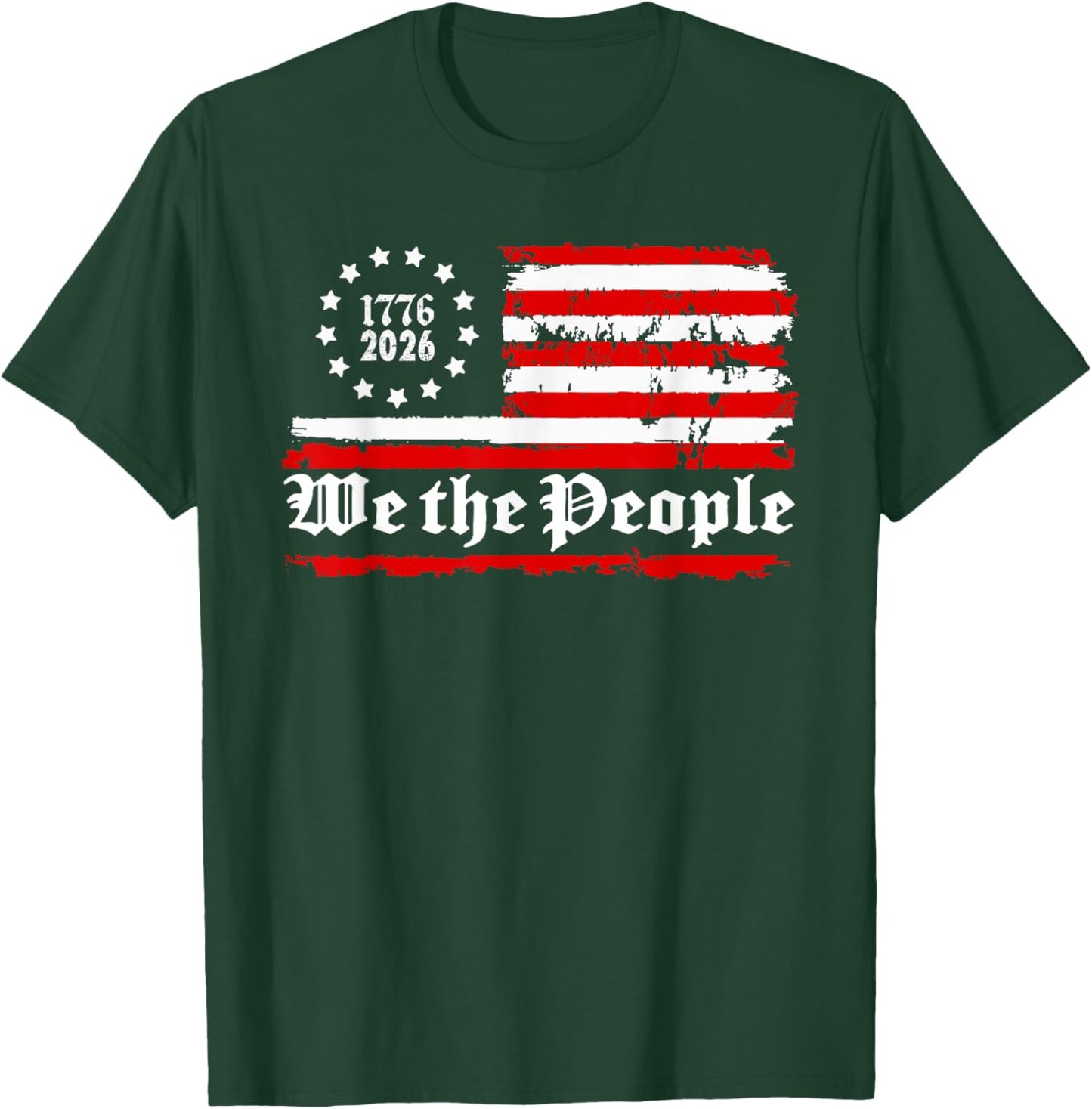 250 Years America Anniversary 250th Independence Day Freedom T-Shirt - T-Shirt | Forest