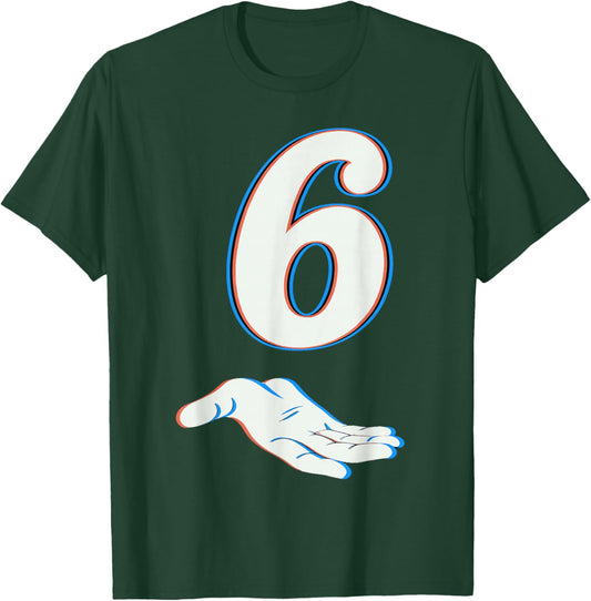 Number 6 Matching 67 Six Seven Meme Couple Halloween Costume T-Shirt - T-Shirt | Forest