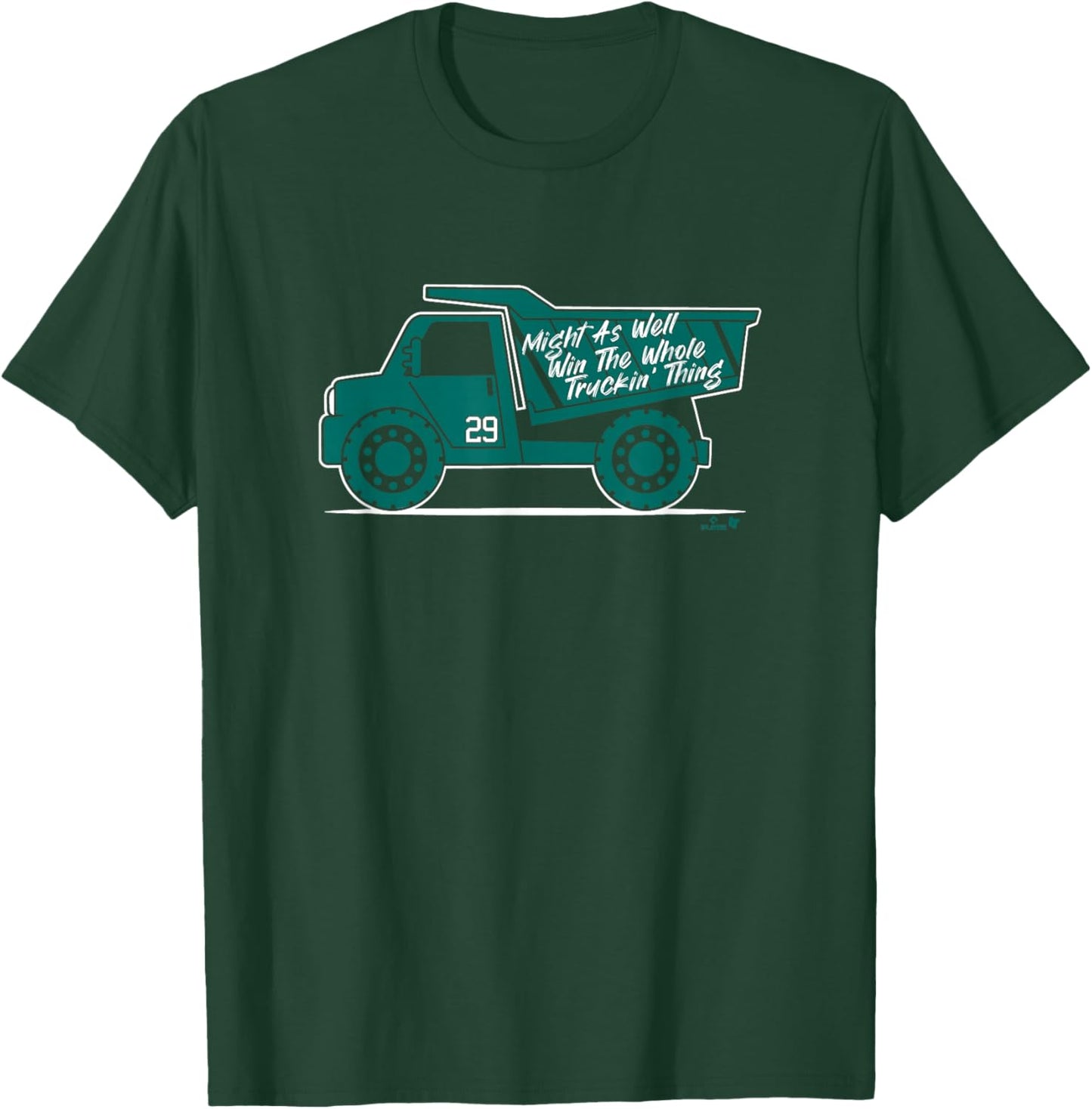 Cal Raleigh - Win The Whole Truckin Thing - Seattle Baseball T-Shirt - T-Shirt | Forest