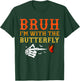 I'm with The Butterfly Couple Costume Halloween T-Shirt - T-Shirt | Forest