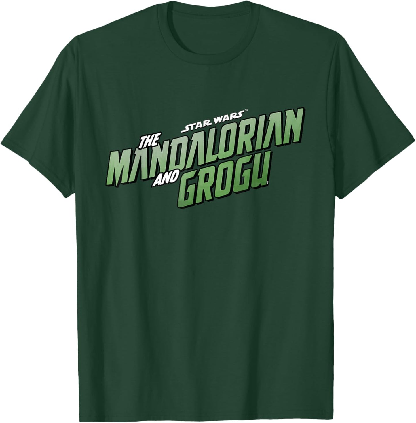 Star Wars The Mandalorian and Grogu Official Movie Logo T-Shirt - T-Shirt | Forest