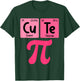 Cutie Pi Day Pink Math Periodic Table Nerd Girl Kid Teacher T-Shirt - T-Shirt | Forest
