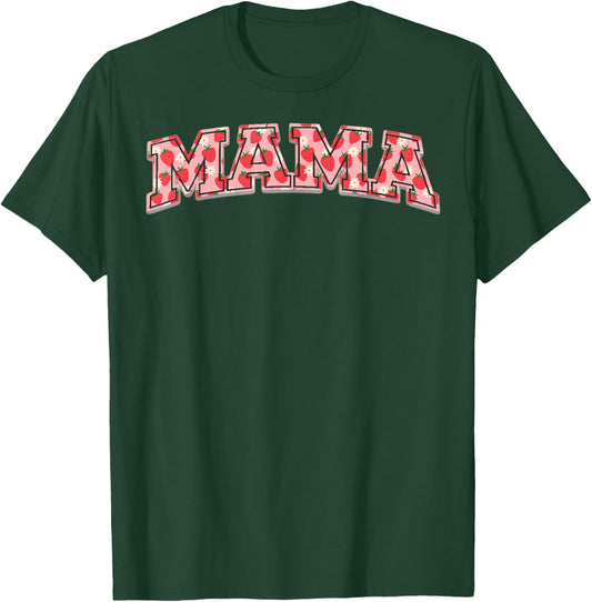 Strawberry Mama Berry 1st Birthday T-Shirt - T-Shirt | Forest