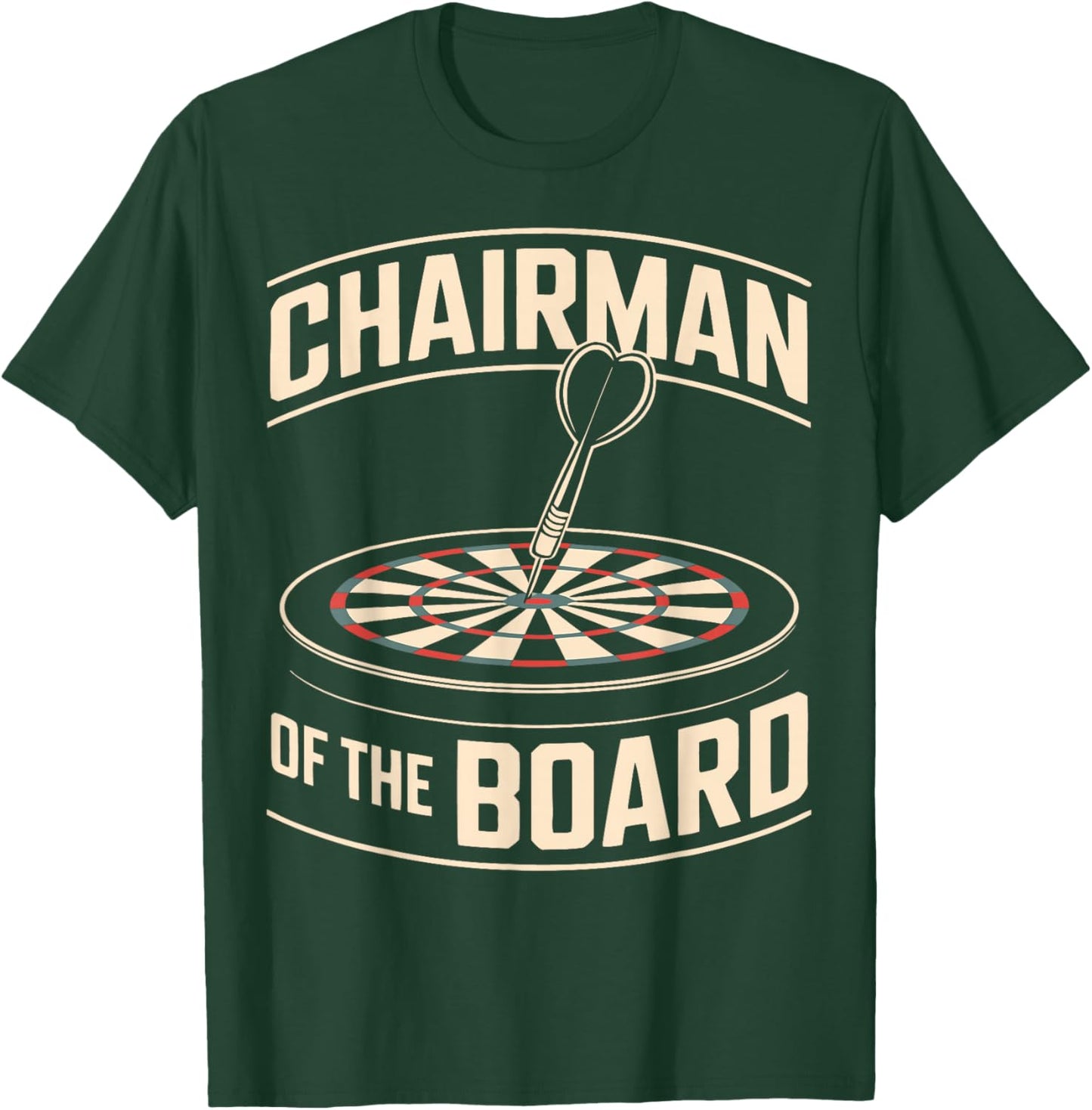 Funny Darts Player Humor Dartboard T-Shirt - T-Shirt | Forest